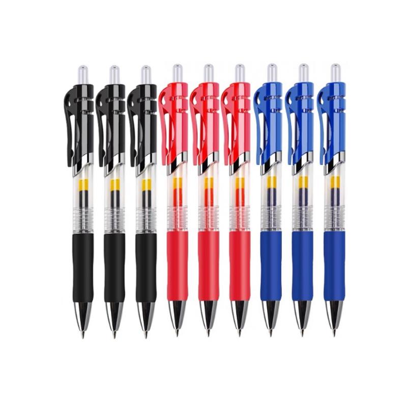 Custom Neutral Pen Carbon Red Black Blue Water Based Signature Student Gel Pens Black  |  Writing Instruments Writing Instruments Black